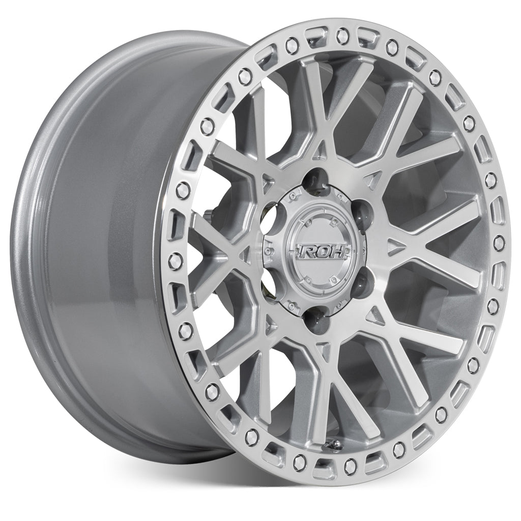 ROH Alloy CRAWLER - Silver w/Machined Face