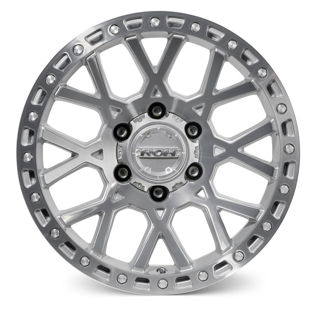 ROH Alloy CRAWLER - Silver w/Machined Face