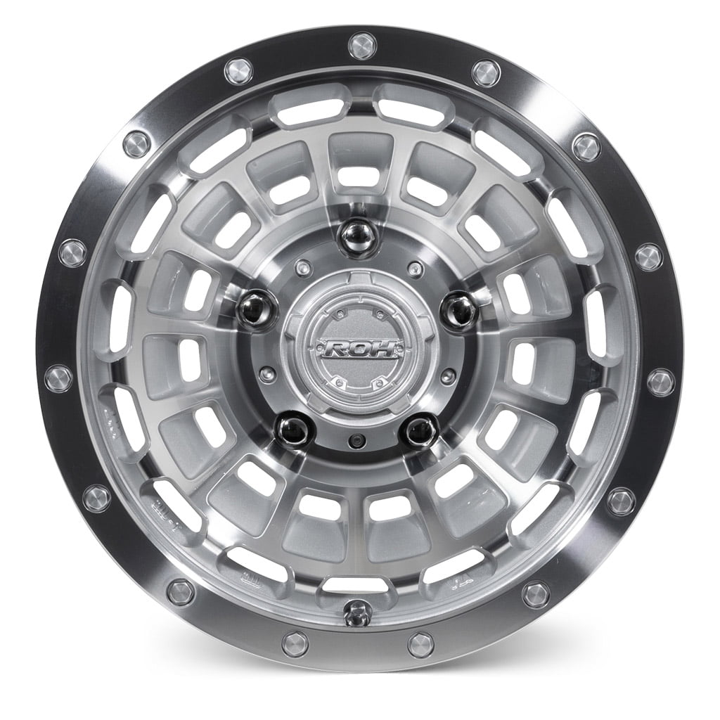 ROH Alloy ONE TWENTY - Silver w/Machined Face
