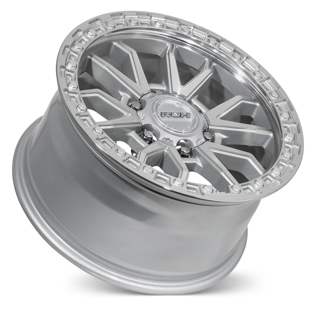 ROH Alloy RAID - Silver w/Machined Face