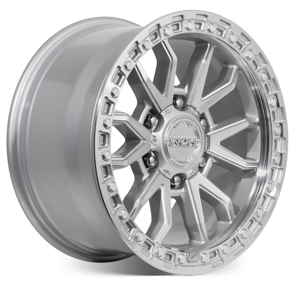 ROH Alloy RAID - Silver w/Machined Face