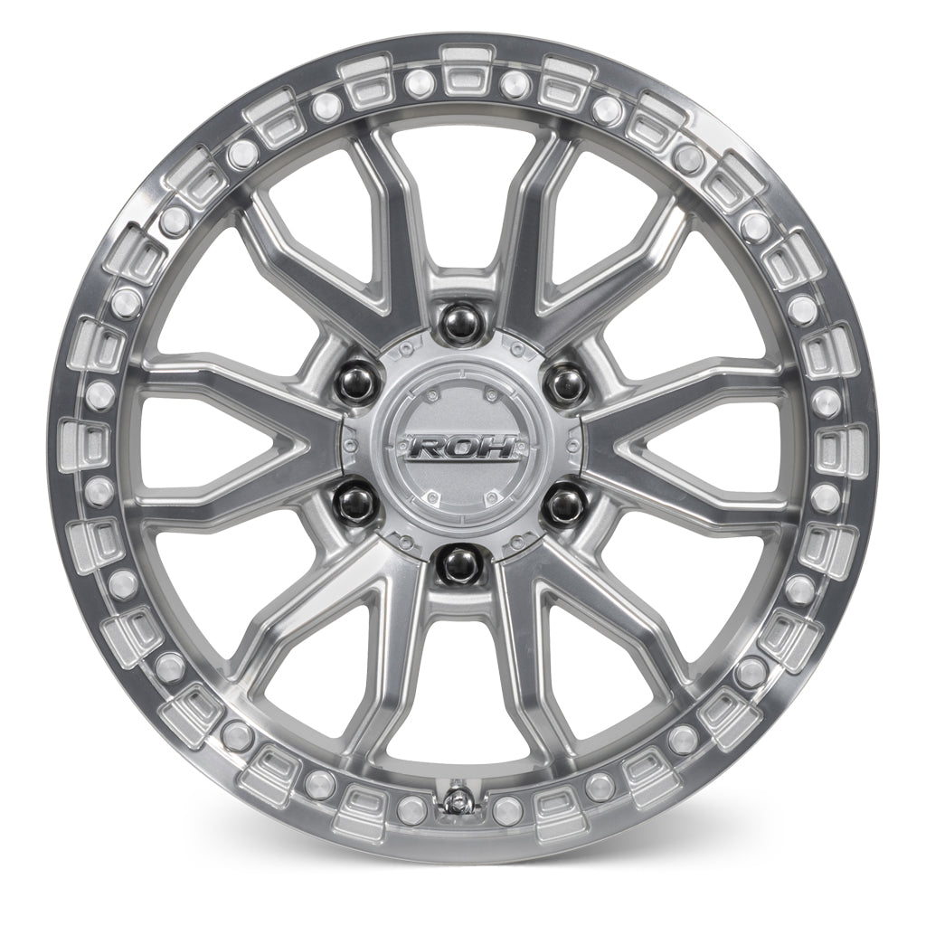 ROH Alloy RAID - Silver w/Machined Face