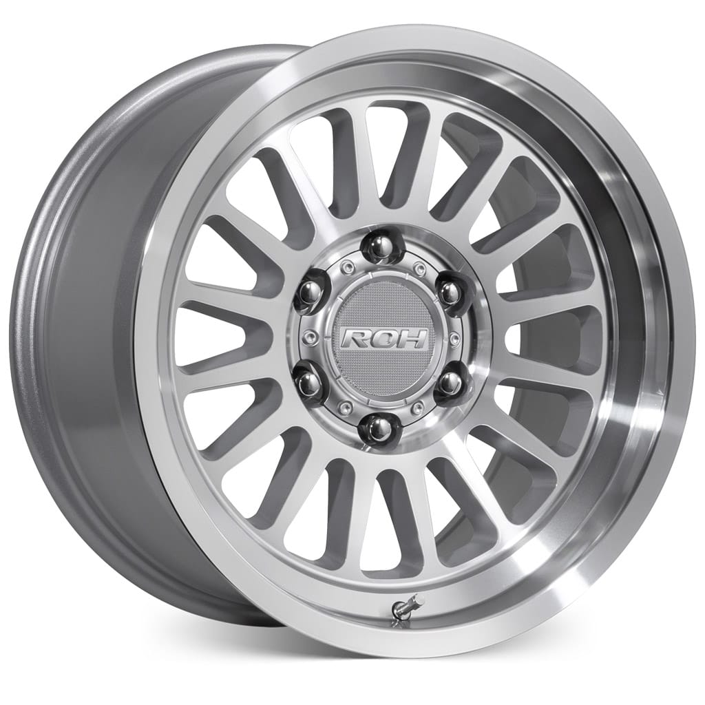 ROH Alloy APOLLO - Silver w/Machined Face
