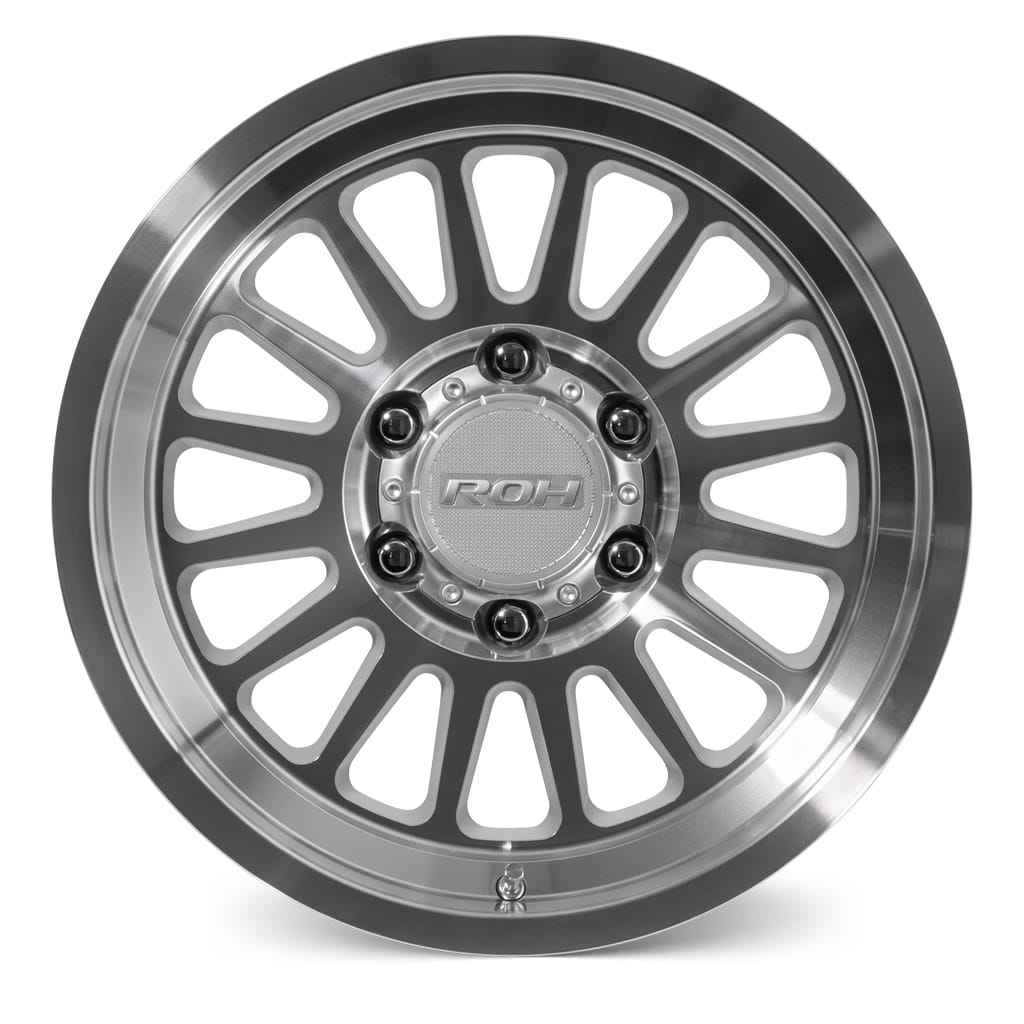 ROH Alloy APOLLO - Silver w/Machined Face