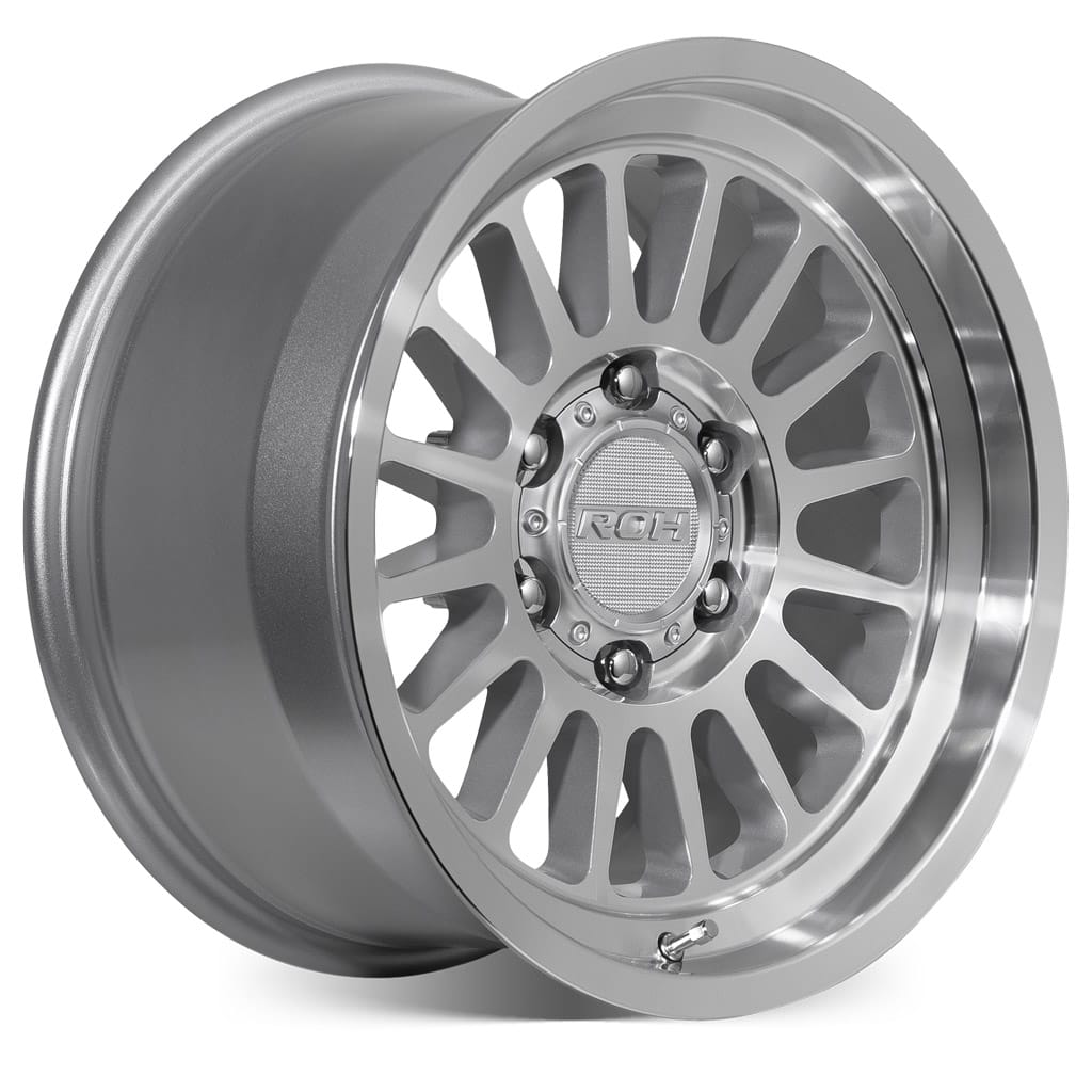 ROH Alloy APOLLO - Silver w/Machined Face