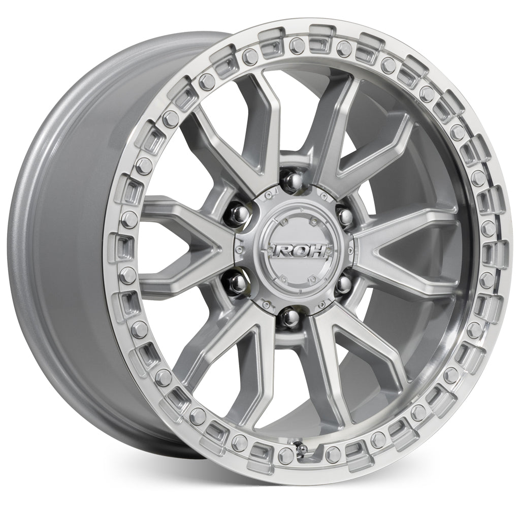 ROH Alloy RAID - Silver w/Machined Face