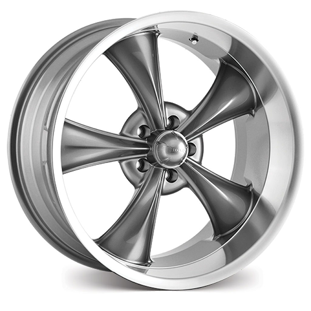 Ridler R695 - Grey w/Machined Lip