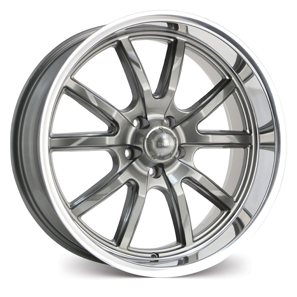 Ridler R650 - Grey w/Polished Lip
