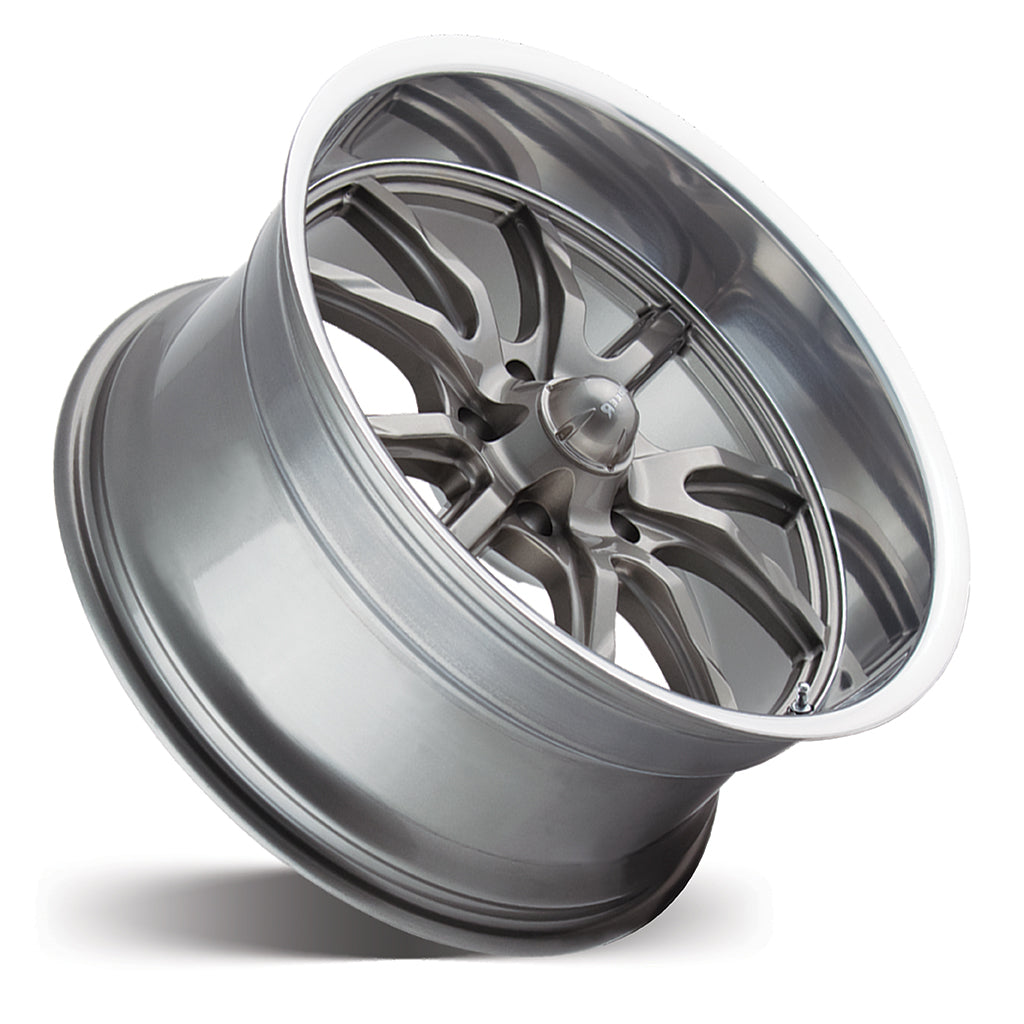 Ridler R650 - Grey w/Polished Lip