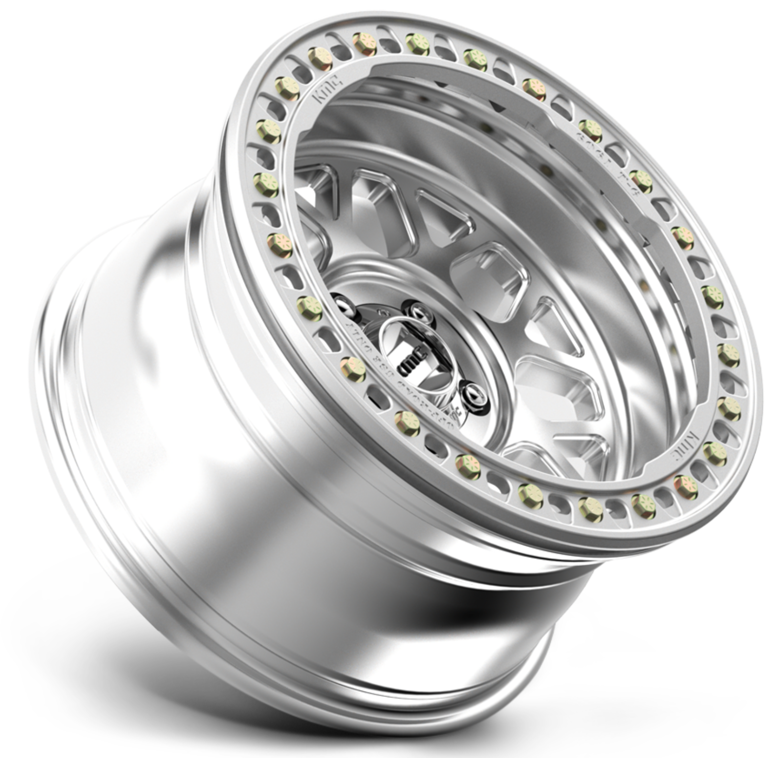 KMC XD KM235 GRENADE CRAWL-BEADLOCK - Polished