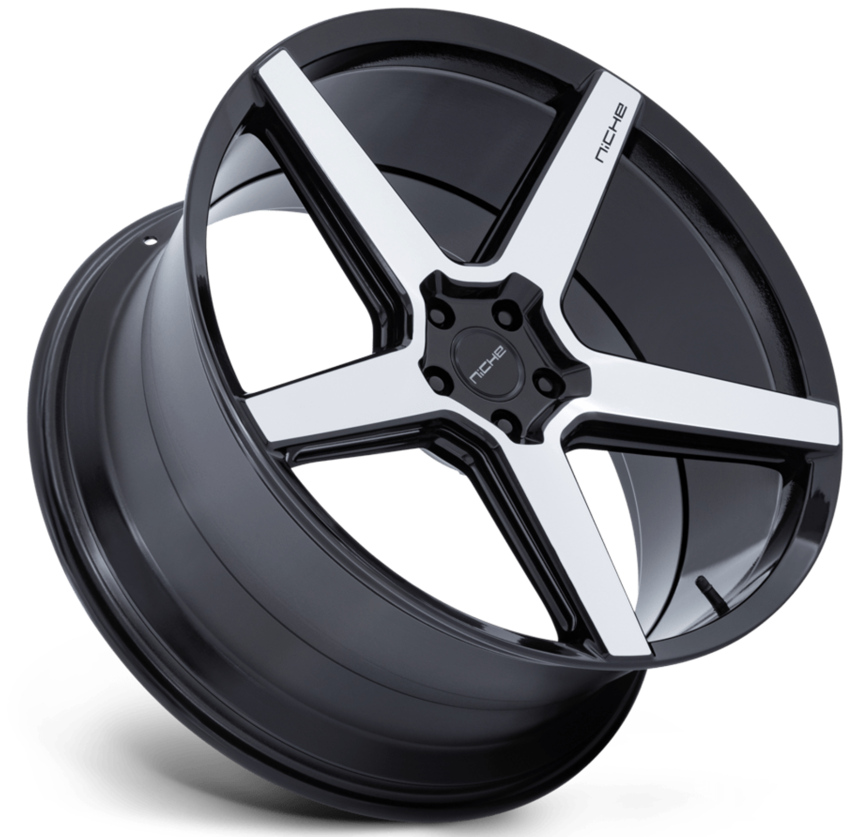 Niche NC283 MODENA - Gloss Black Machined Face