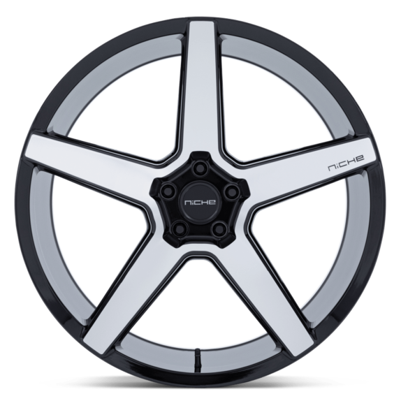Niche NC283 MODENA - Gloss Black Machined Face