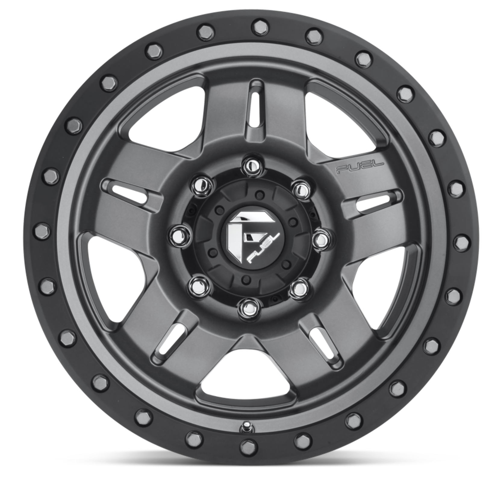Fuel D557 ANZA - Black Centre Anthracite Lip