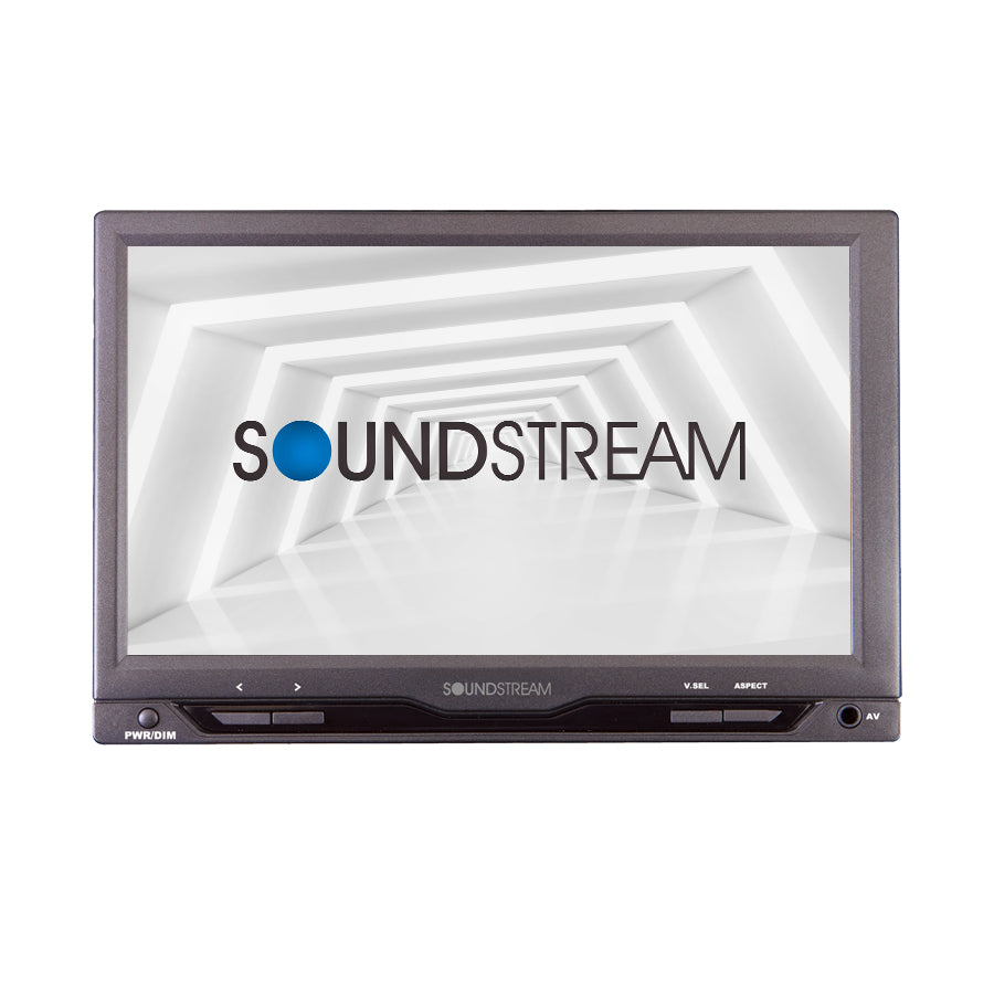 Soundstream 7" LCD Monitor With Dual Channel IR