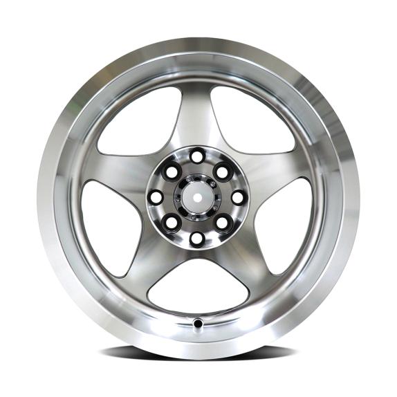 Diezel 5868 - Black Machined Polished Lip