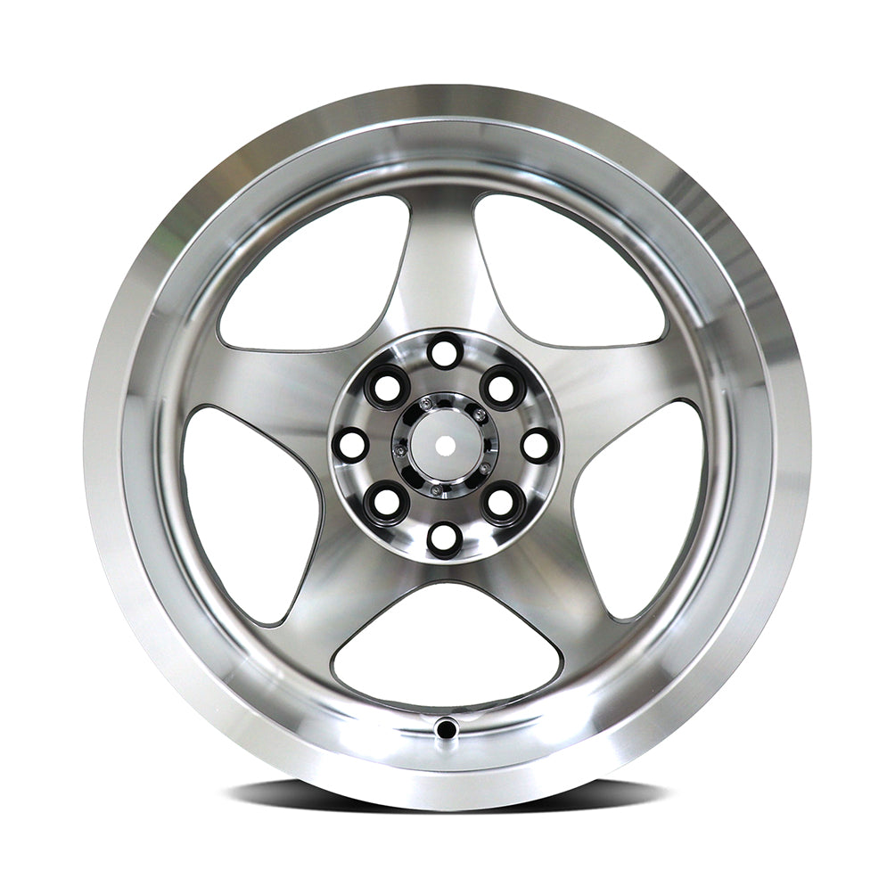 Diezel 5868 - Black Machined Polished Lip