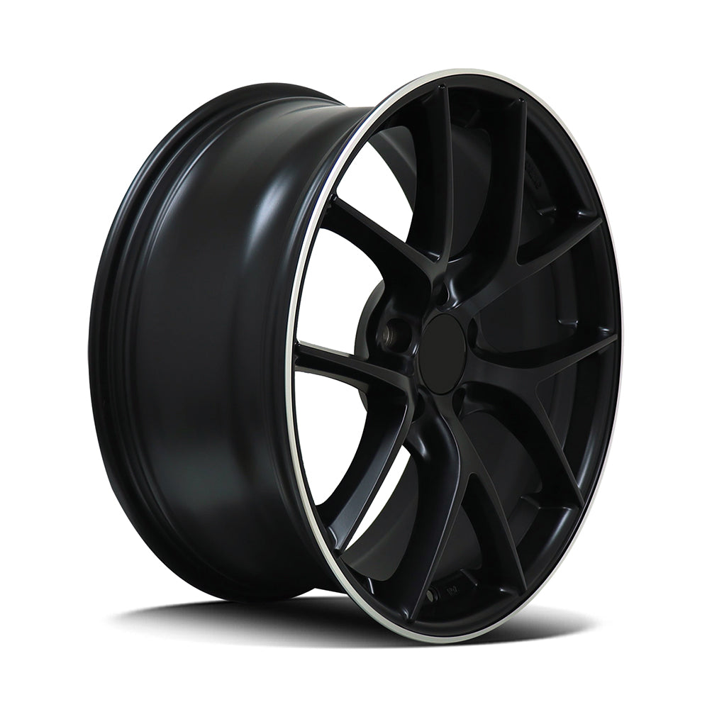 Diezel 889 SBB-CI-R - Satin Black Milled Lip