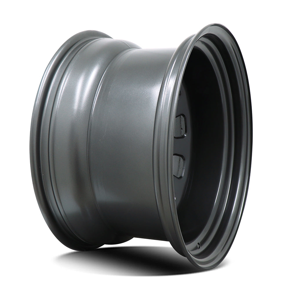 Diezel A07-LR D-WINDOW STEEL V2 - Satin Gunmetal (Locating Rings)