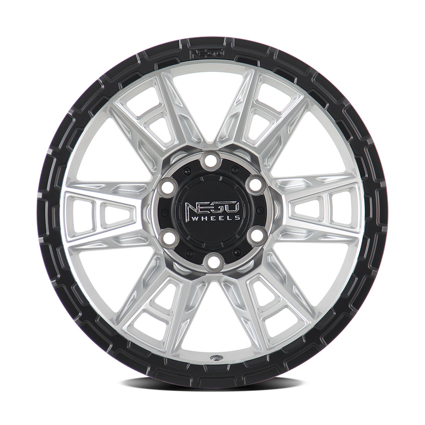 Negu N10 NEGU-10 - Silver Machined Black Lip