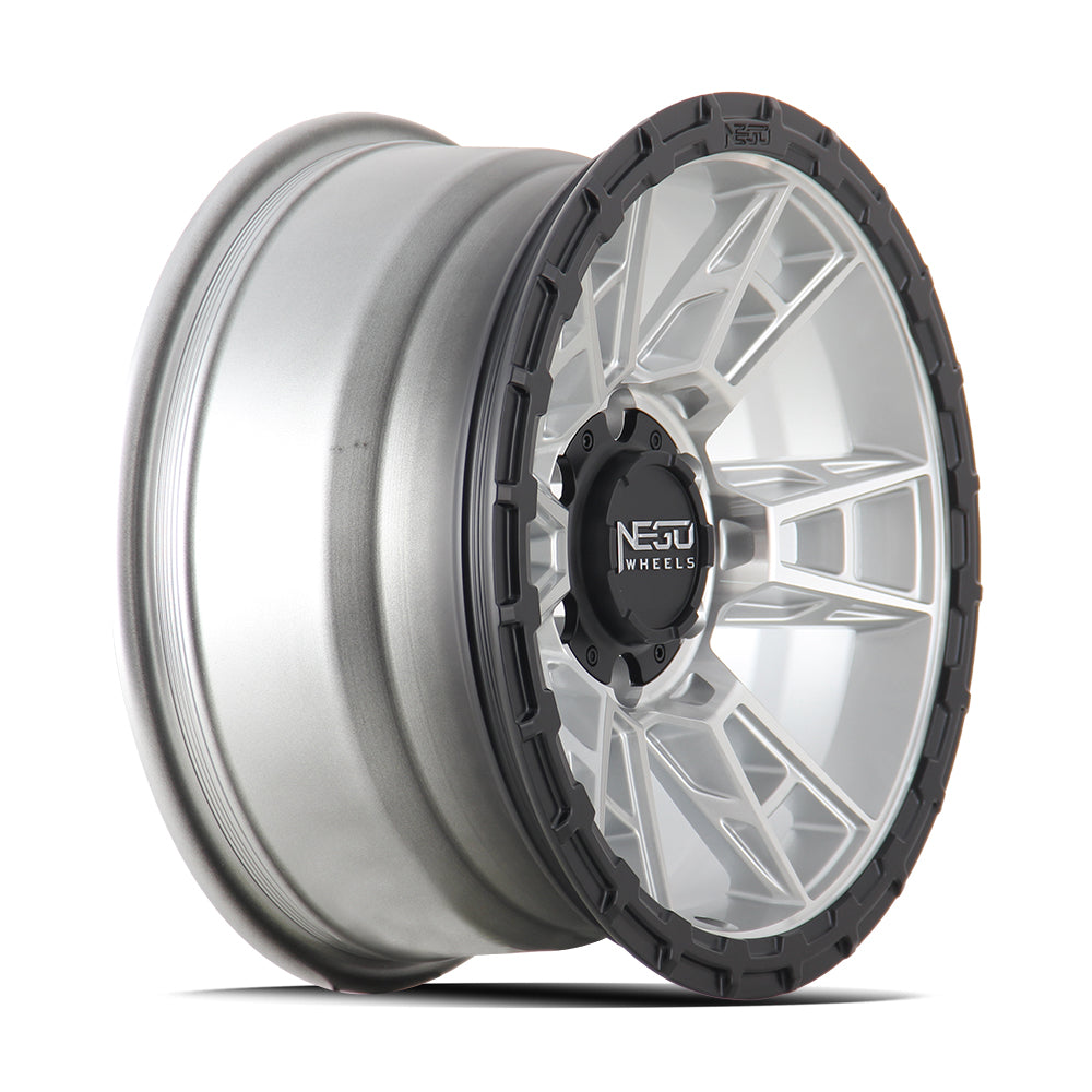 Negu N10 NEGU-10 - Silver Machined Black Lip