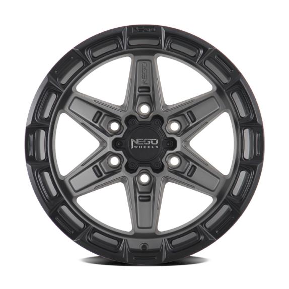 Negu N11 NEGU-11 - Matte Gunmetal Black Lip