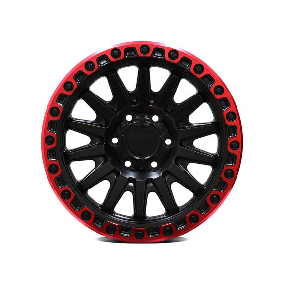 DTM 2868 AK47 - Satin Black Red Ring