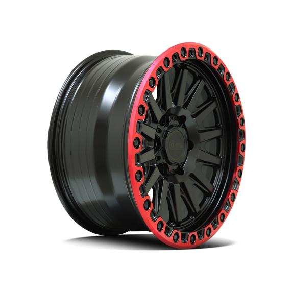 DTM 2868 AK47 - Satin Black Red Ring