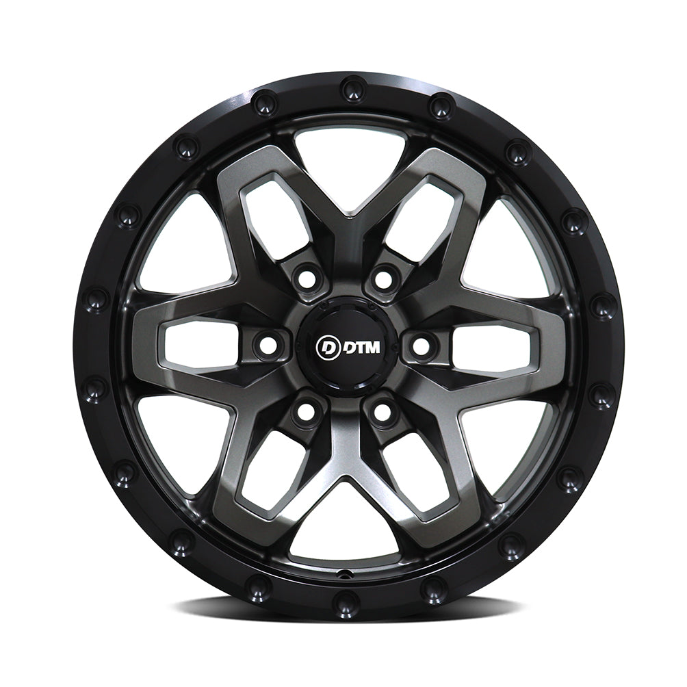 DTM 2836 LECLERC - Satin Anthracite With Satin Black Lip