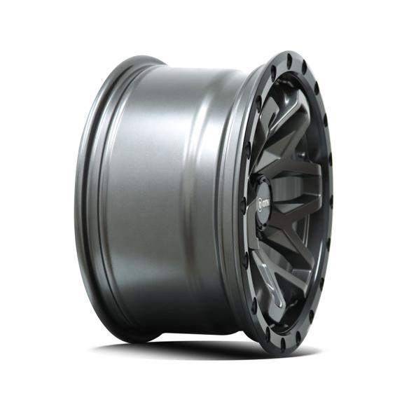 DTM 2836 LECLERC - Satin Anthracite With Satin Black Lip