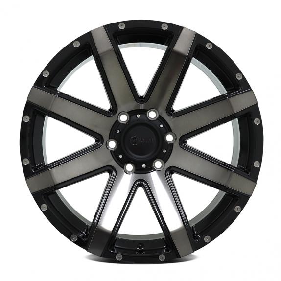 DTM STILETTO CONCAVE - Satin Black Dark Grey Tint