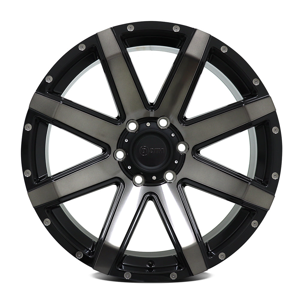 DTM STILETTO CONCAVE - Satin Black Dark Grey Tint