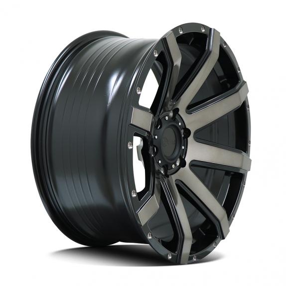 DTM STILETTO CONCAVE - Satin Black Dark Grey Tint
