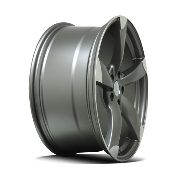 Replica AUDI 9528 GIASONE - Satin Gunmetal Polish Face