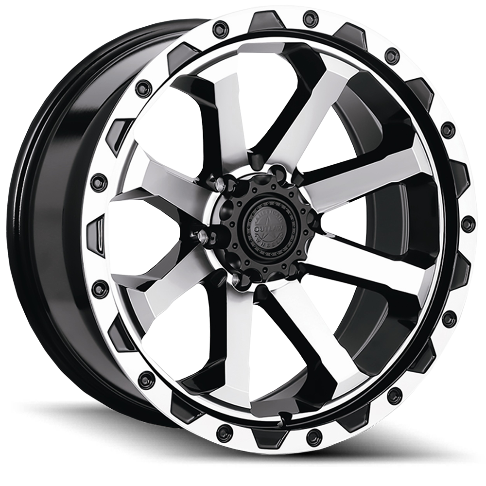 American Outlaw CAPONE - Satin Black Machined