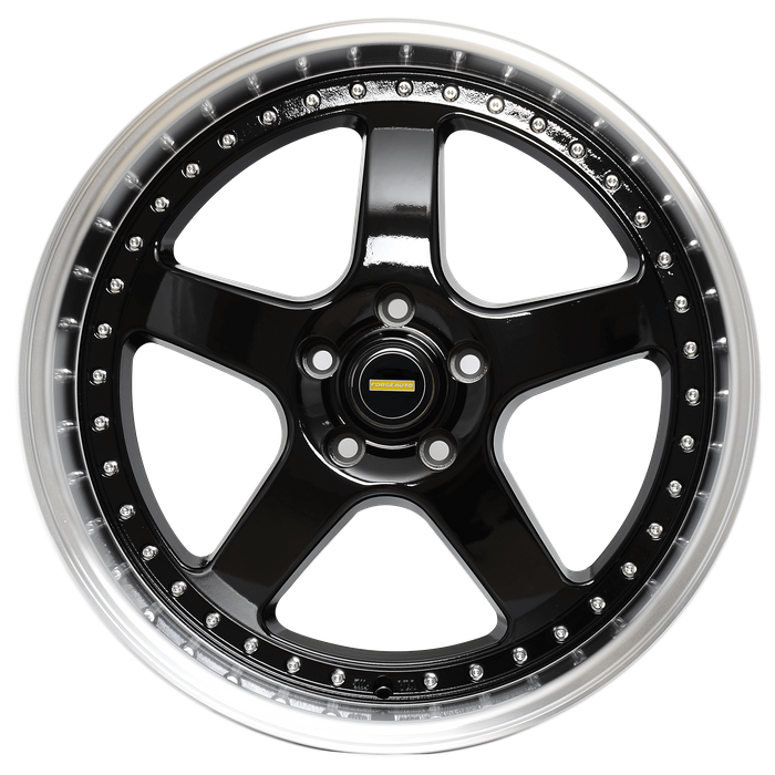 ANZ Wheels FORGEAUTO - Gloss Black Machined Lip