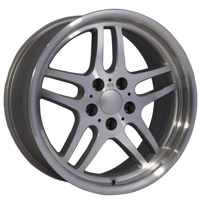 ANZ Wheels P5061 - Bmw Mpar Silver Machined Lip