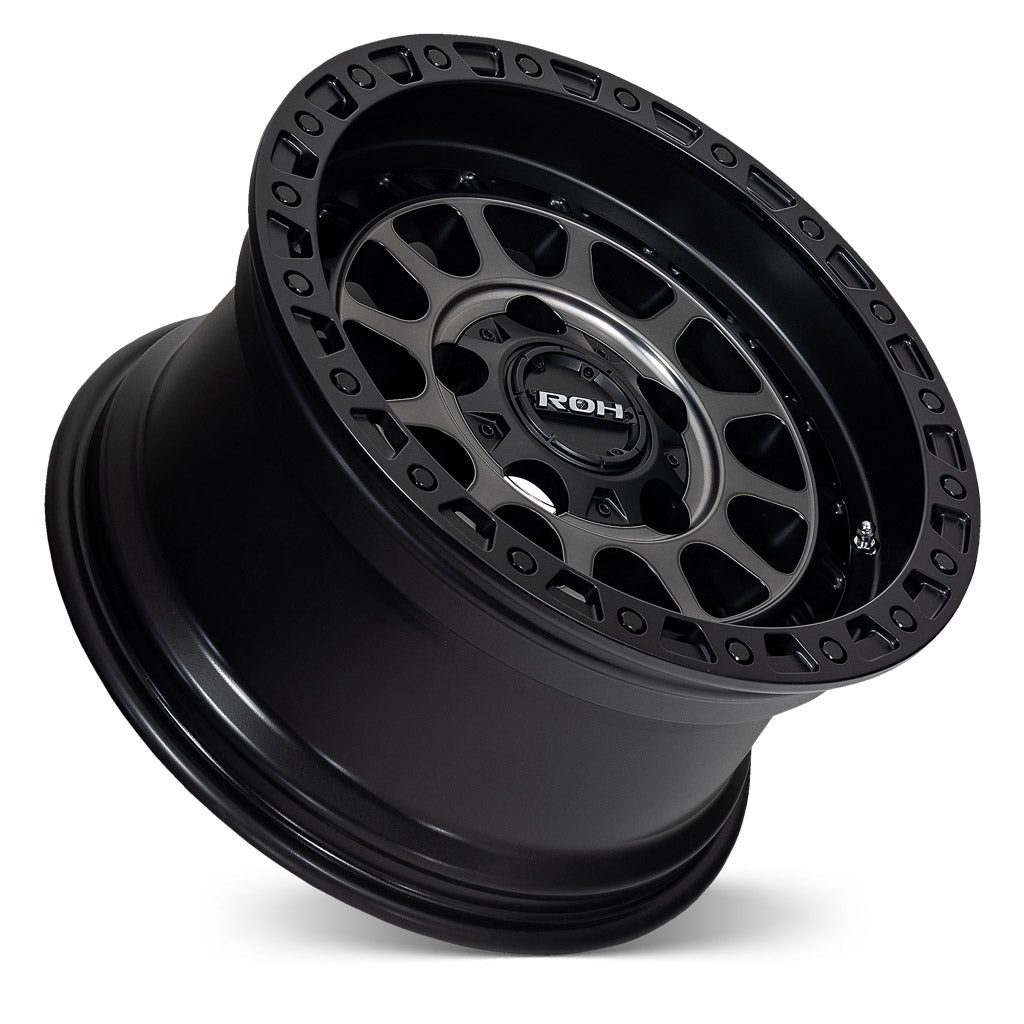 ROH Alloy ASSAULT - Matt Black w/Machined Face & Dark Tint