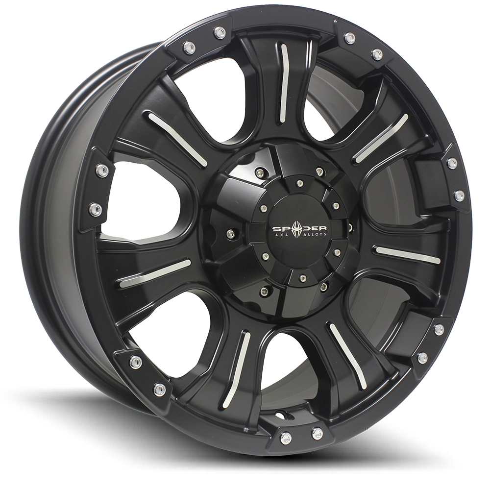 Spyder SP-06 - Satin Black Machined