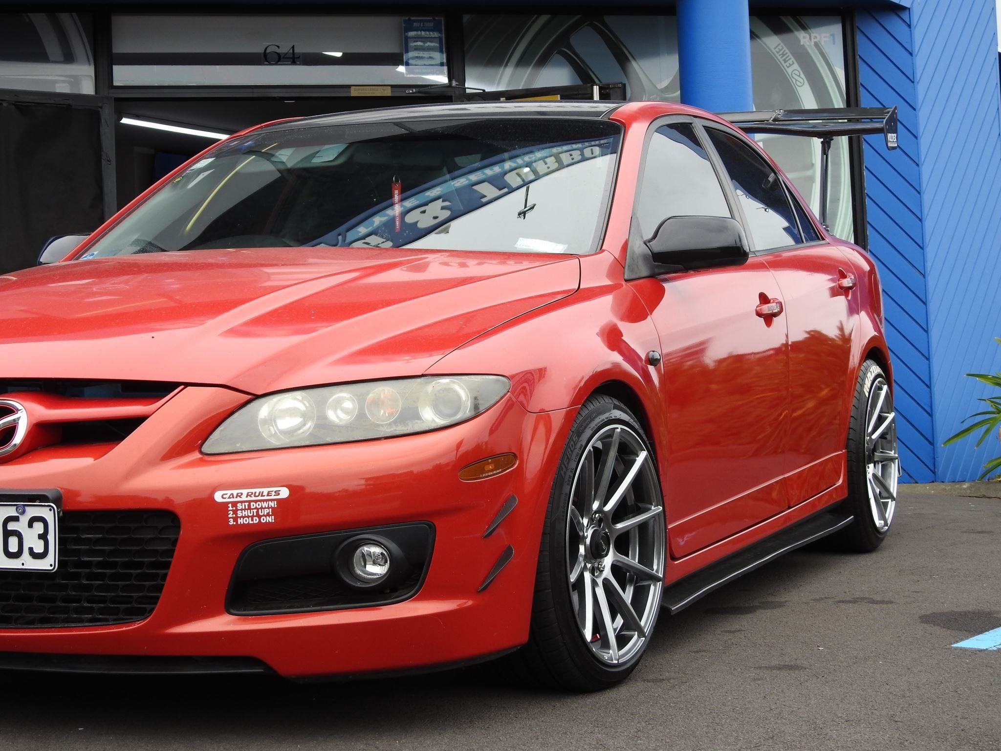 18x9 PDW Magnum 38p 73.1 5x112 5x114.3 73.1CB - Hyper Black