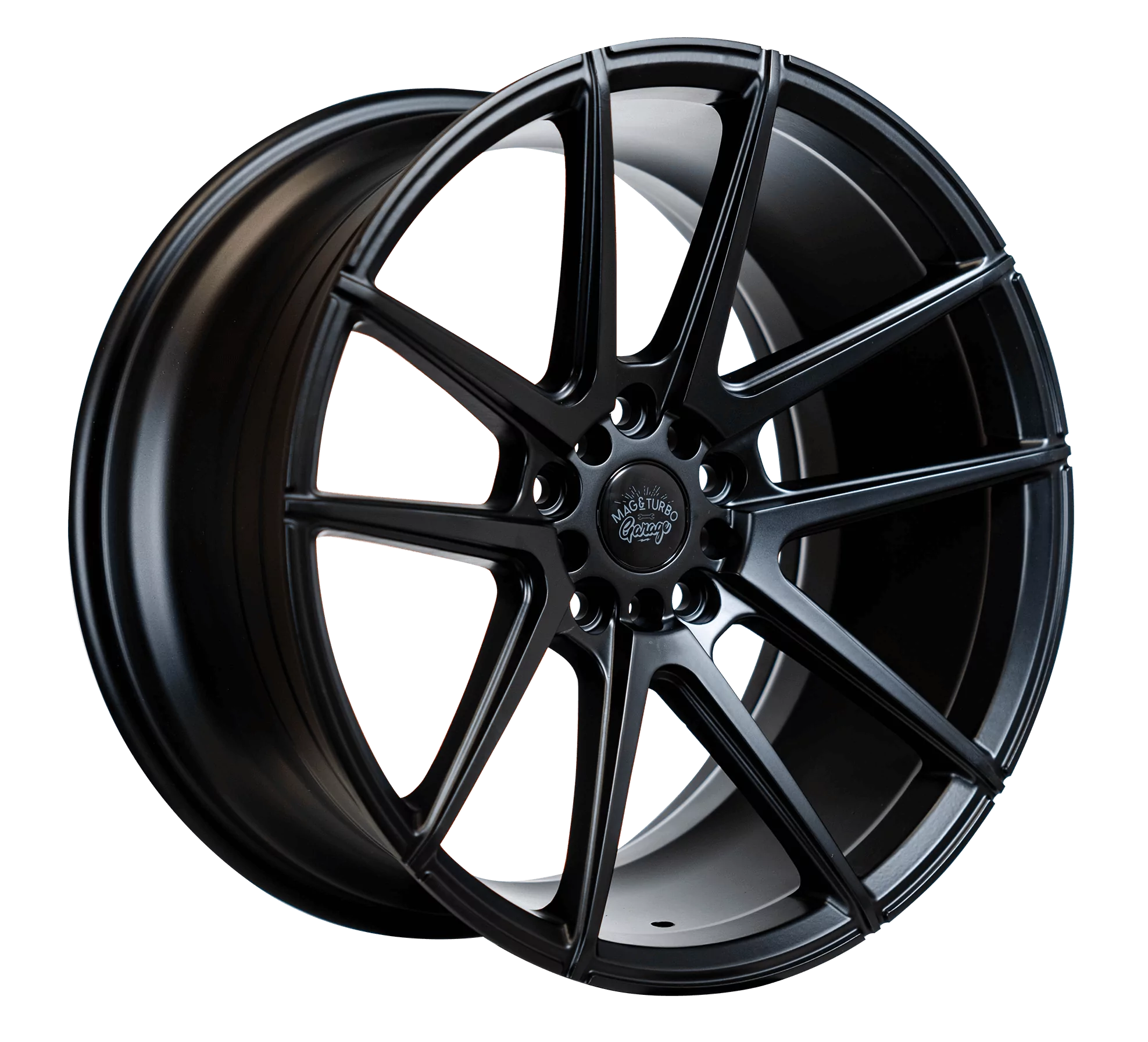 18x9 MTG Rush 38p 73.1 5x100 5x114.3 73.1CB - Matte Black