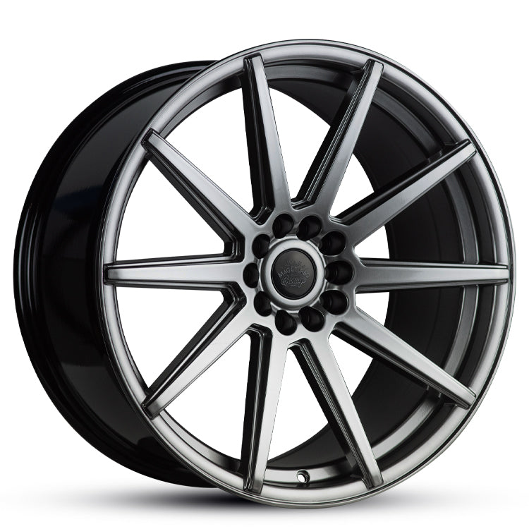 18x9 MTG Jhampion 38p 73.1 5x100 5x114.3 73.1CB - Hyper Black